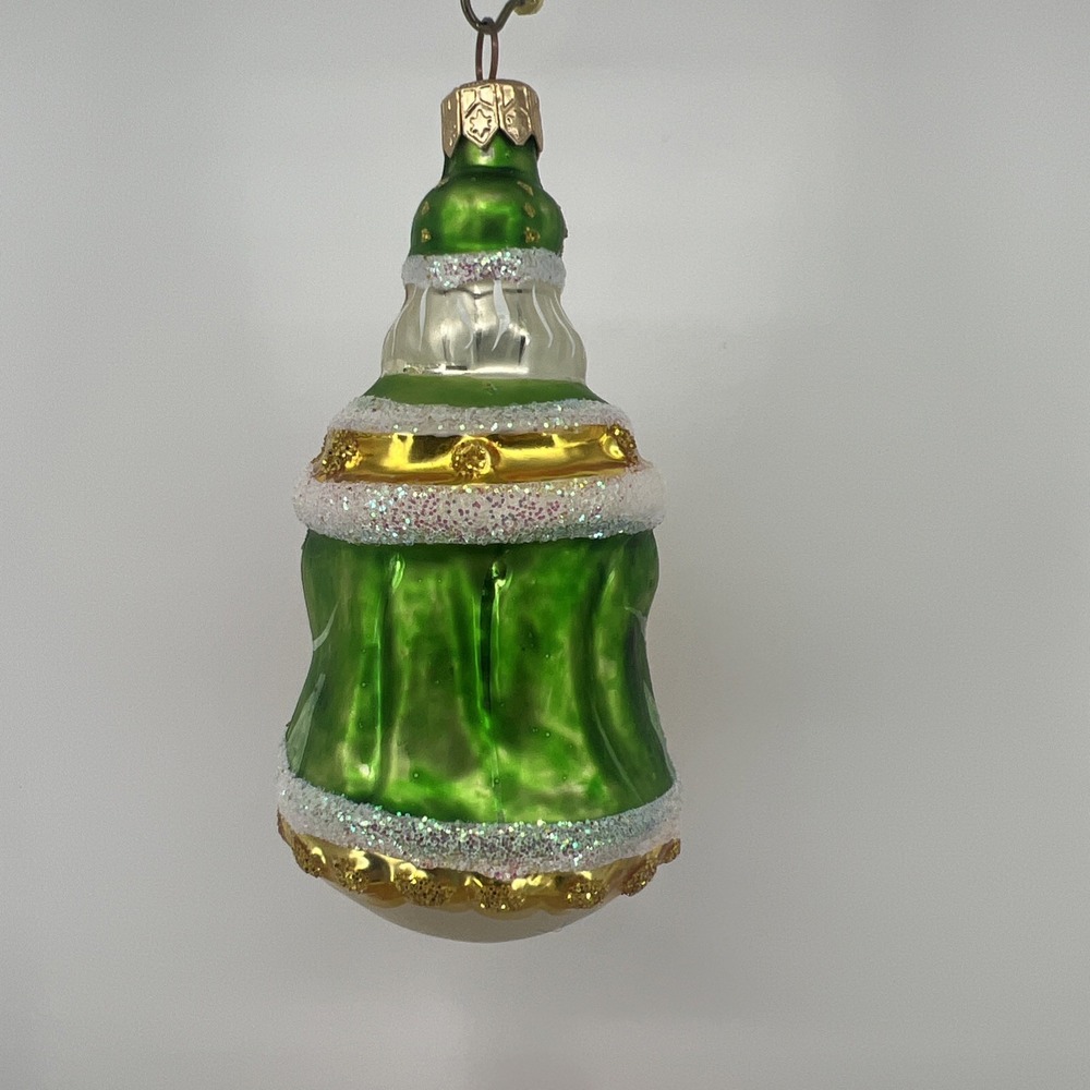 Christopher Radko Blown Glass "Westminster Santa" Christmas Ornament 4.5" - Picture 6 of 10